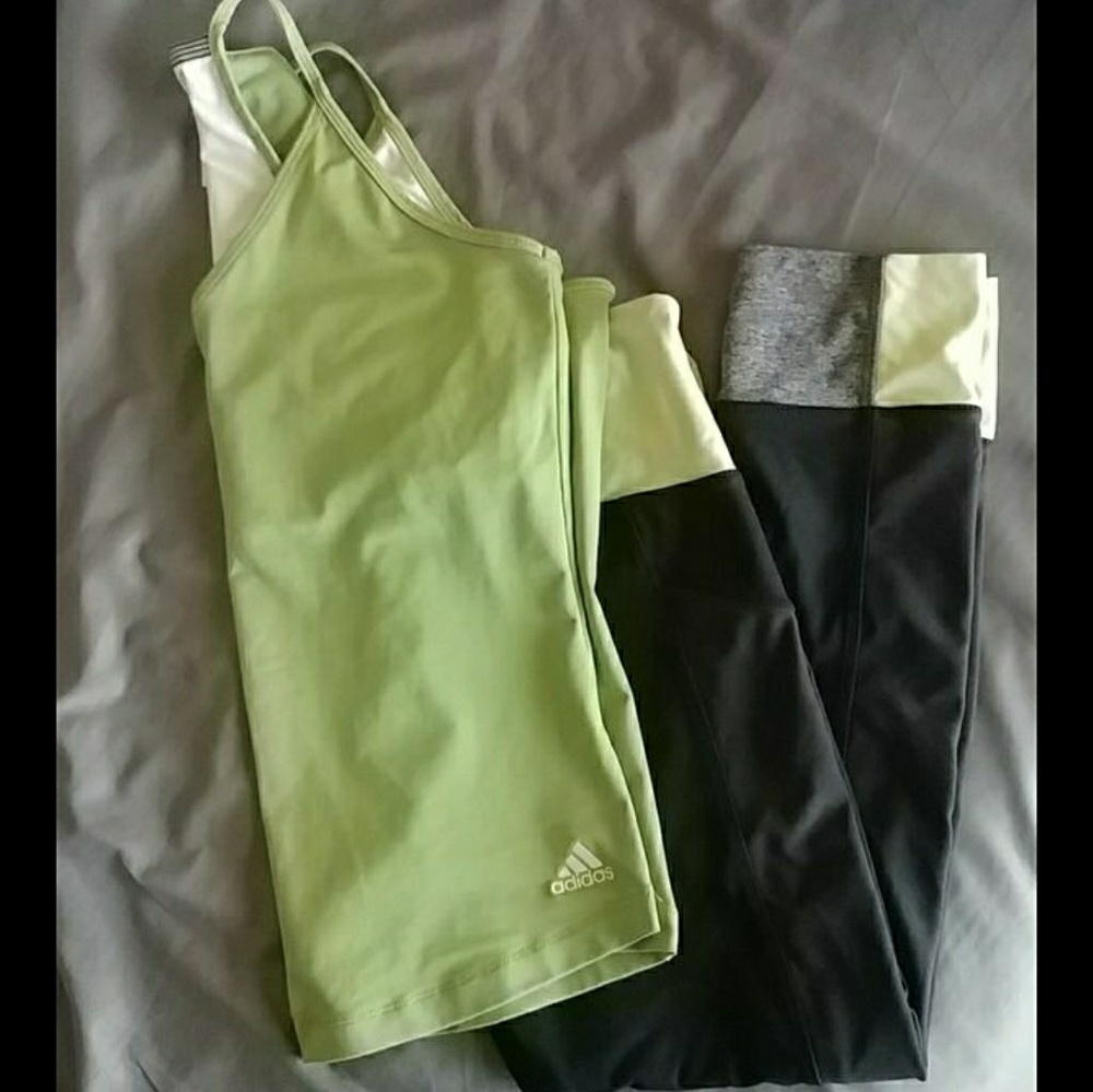 Adidas workout set womens